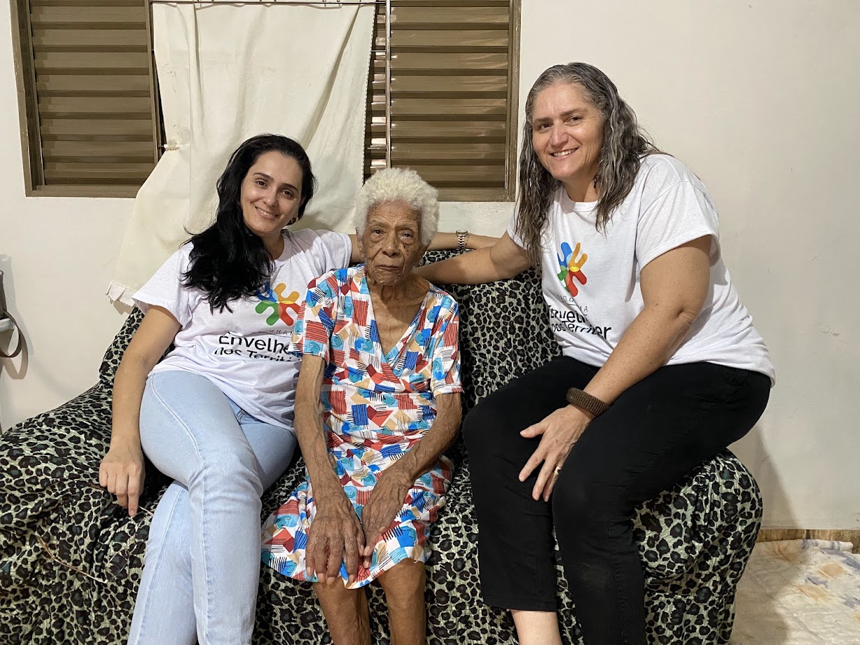 Geralda Flauzina é considerada muito carinhosa e esperançosa pela família